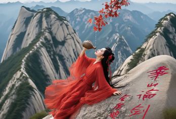 华山一日游【一价全含·赠登山三宝·含午餐·上门接】【[亮点一]二环内接早；二环外集合地点：省体育场、石家街地铁口、大雁塔附近、钟楼；，多线索道套餐可选！】