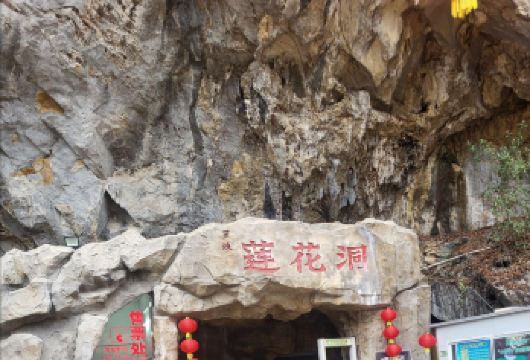 广西百色罗妹莲花洞+大石围天坑群+浩坤湖一日游可中英文服务【可提供中英文及小语种导游服务-往返接送-可选导游】