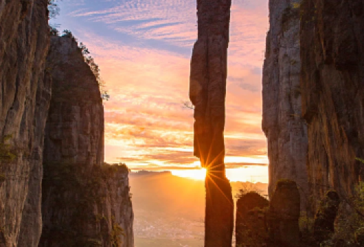 恩施大峡谷或屏山峡谷或腾龙洞风景区一日游包车【上门接送】