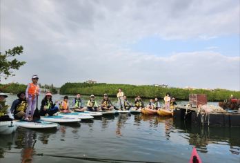陵水红树林桨板 小众人少 打开陵水隐藏玩法 新手零难度友好玩【划着浆板穿越红树林 大人小朋友皆宜的水上运动】
