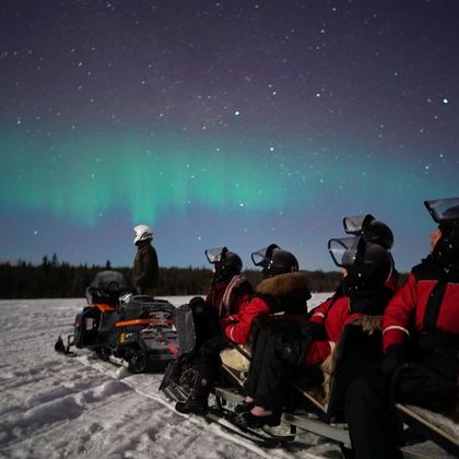 芬兰拉普兰区罗瓦涅米Explore Lapland夜游