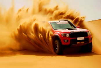 宁夏 银川 中卫腾格里沙漠五湖穿越一日游 /天鹅湖/乌兰湖/【震撼自然景观：穿越乌兰湖、天鹅湖等五湖，赏乌兰湖 “地球心脏” 般的明艳血红，邂逅天鹅湖的澄澈静谧，】