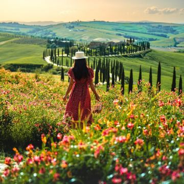 意大利奥尔恰谷+锡耶纳+皮恩扎一日2-8人小团/佛罗伦萨出发