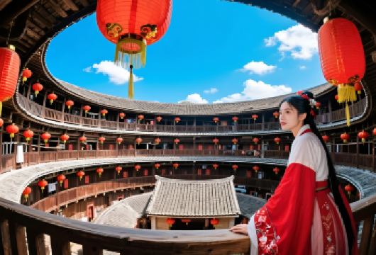 福建土楼特价团•云水谣+永定8人团厦门漳州市区接+门票+讲解【[精致小团·亲子优选]8人品质出行，全程专享讲解，家庭出游更舒心，深度体验不拥挤，特赠登楼可选独团】