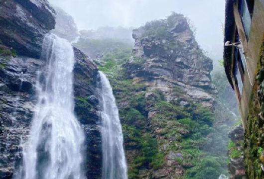 庐山风景名胜区一日游真纯玩含门票+索道+三叠泉鄱阳湖庐山瀑布【含李白庐山瀑布秀峰往返索道，观光车巴士可以免费放行李，包含行程中景点的大小门票包括观光车景点之间接送】