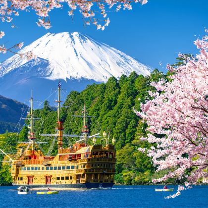 箱根大涌谷与山中湖一日游,赠箱根空中缆车,可选择小团酒店接送