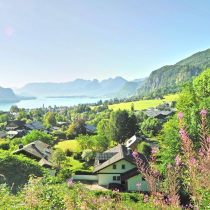 圣沃尔夫冈+夏夫堡登山火车一日游