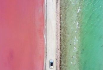 墨西哥坎昆粉红湖+火烈鸟+坎昆海滩【私家包车+南美定制】【尊享一对一高端行程定制，多日豪华包车专属礼遇，专业旅行顾问24小时恭候垂询。】