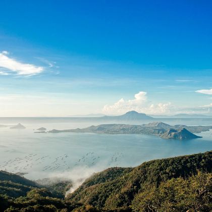 【英文司机包车游】马尼拉+大雅台+天空牧场+塔阿尔火山游船