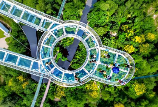 杭州&上海出发至OMG心跳乐园：玻璃观景平台、溶洞游船与旋转木马【私人专车接送 | 含/不含导游服务 | 行程可定制 8小时深度体验 | 行程张弛有度 | 无购物环节 一价全包 | 无忧体验 | 深度沉浸】