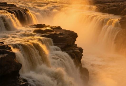 临汾出发一日：临汾壶口瀑布+小西天+广胜寺（不含门票）【壶口瀑布，看奔腾的黄河在此收束为壶，雷霆万钧，倾泻而下。这不仅是自然的奇观，更是民族精神的磅礴写照。】