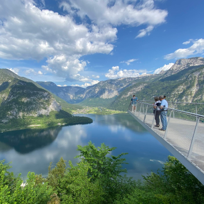 奥地利萨尔茨堡-哈尔施塔特-明信片观景台【中文包车自由行】