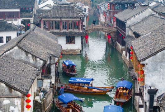 苏州拙政园+寒山寺+平江路+周庄一日游【含船•演出•摇橹船】【[园林水乡 ]天天发班，游玩有价值、有内涵的景点，深度游玩，沉浸式旅游体验，不浪费您宝贵时间。】