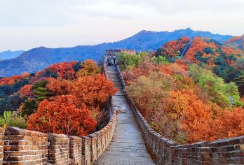 慕田峪长城+颐和园+鸟巢水立方一日游【畅游两大5A级景区，真纯玩0购物。】