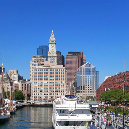 美国波士顿麻省理工-波士顿图书馆-沙滩【中文专车-惬意舒适】