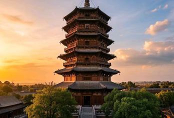 山西云冈石窟+应县木塔+悬空寺一日游【山西晋北古建游】【一千五百多年保留下来的文物、世界文化遗产，毫不夸张的说看一眼少一眼。】