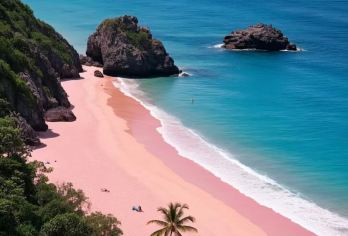 科莫多出海一日游【6个点/日落|粉色沙滩+科莫多巨蜥+午餐】【6个点：帕达尔+粉色沙滩浮潜+科莫多岛看巨蜥+月牙沙滩+曼塔点浮潜魔鬼鱼点+海龟岛】