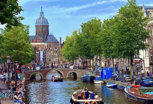 荷兰阿姆斯特丹运河+冯德尔公园+水坝广场【私家定制包车】【专属私密，一家一团，尽享自在旅途。】