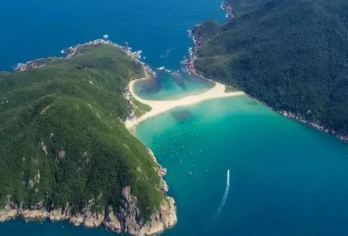 大洲岛半日游【出海浮潜•海钓•浮潜装备•照片全包】【渔船快艇散拼6-10人出海浮潜可上岛，浮潜装备（一次性咬嘴+呼吸管+浮潜面镜）可自带，可自由潜】