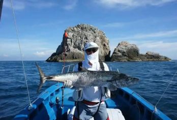 陵水双帆石海钓半日游【专业导钓带您开启一段难忘的海钓乐趣】【专业海钓团队带你体验双帆石海域海钓】