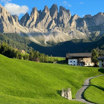 意大利威尼斯+多洛米蒂「富内斯山谷-刀锋山/休斯高原-包车游