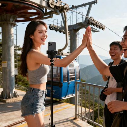 九江 庐山风景名胜区 一日游含门票上下索道五老峰三叠泉大瀑布