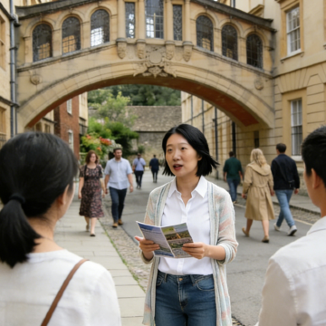 英国牛津大学在校博士1.5H/2H中文精讲Walk Tour