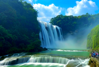 贵州黄果树瀑布+龙宫包车一日游（1单1团，暑假亲子深度游玩）【1单1团，独立包车，纯玩无购物】