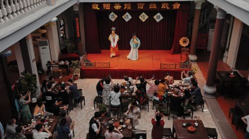 【潮州古城·喝茶听戏】载阳茶馆（喝茶 看戏 听曲）线路推荐【携程玩乐】