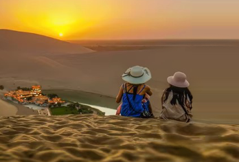 敦煌博物馆+莫高窟+鸣沙山月牙泉一日游【24h免费接机站】【[天佑优品]24h接站/上门接送/酒店接送/日间团18点可送火车站】