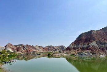 苦水丹霞+河口古镇+天斧沙宫【精品纯玩小团+无购物】一日游【本地老司机+纯玩无购物】