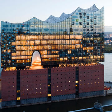 微缩景观世界+易北爱乐音乐厅+外阿尔斯特湖+汉堡市政厅包车