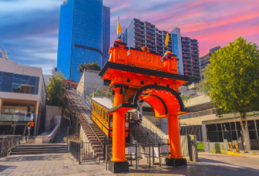 洛杉矶深度游好莱坞星光大道+比佛利+音乐厅+体育场+天使铁路【[品质之选]礼安那国际——安全与舒适的不二之选】