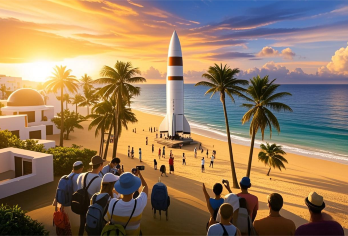 海口+淇水湾+火箭发射观礼（暂定11月30日晚上发射）【暂定11月30日晚上19点左右发射；文昌航天发射场-长征7号；一起见证火箭凌云的震撼瞬间。】