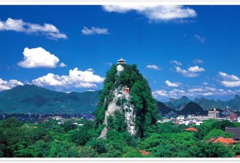 【桂林市区1日游】靖江王府独秀峰+芦笛岩专线游 市区上门接【市区游览历史人文 市区国宾洞喀斯特地貌】