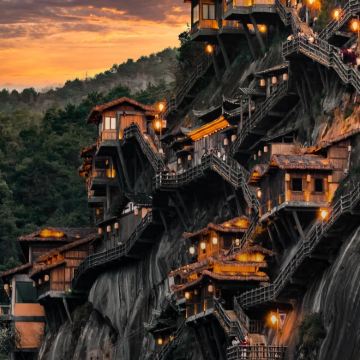 上饶望仙谷半日游【日游+夜游望仙谷  婺源/上饶起止】