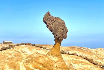 野柳+十分+十分瀑布+黄金瀑布+九份拼车一日游【展开台湾东北角一日游，尽览野柳地质公园和女王头奇景!】