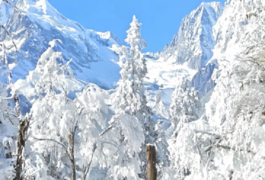 【2-6人包车往返】中国贡嘎山海螺沟&冰川科考体验【海螺沟的冬日魅力，是任何天气都挡不住的！即使阴天️的海螺沟的银装素裹、白雪皑皑依旧让人心醉！】