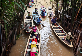 胡志明美拖湄公河一日游：拼团/包小团+船游椰林+中/英文团【[高品质安心]自营品质行程，专业英语/中文导游可选，可私人包团，无套路~】