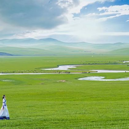 呼伦贝尔+金帐汗蒙古部落+莫尔格勒河景区一日游