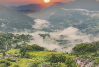 浙江丽水：云和梯田+七星墩+白银谷+九曲云环  景点可定制G【全程中文/英文/俄语/小语种服务，沟通无障碍，景点可调,多种车型可选】