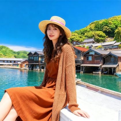 京都天桥立，智恩寺、伊根舟屋一日游（伊根湾海鸥）