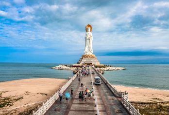 三亚南山文化旅游区+大小洞天+天涯海角一日游【含门票+伴游】【[一对一包车]一对一包车上门接送，专人服务 + 时间自主，轻松玩转超自在】