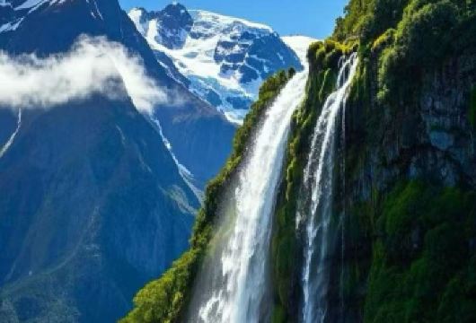 新西兰皇后镇米尔福德峡湾+蒂阿瑙+镜湖【中文包车+12小时】【尊享一对一高端行程定制，豪华包车专属礼遇，专业旅行顾问24小时恭候垂询。】