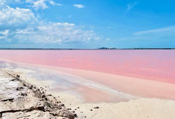 墨西哥坎昆粉红湖+火烈鸟风景区【私家包车+南美全线定制】【尊享一对一高端行程定制，多日豪华包车专属礼遇，专业旅行顾问24小时恭候垂询。】
