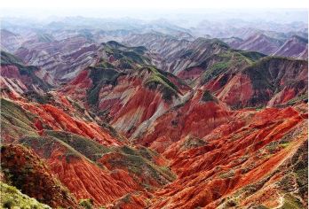 兰州水墨丹霞5小时深度游+2-8人内纯玩小团【5小时深度游玩，不早起9点出发】