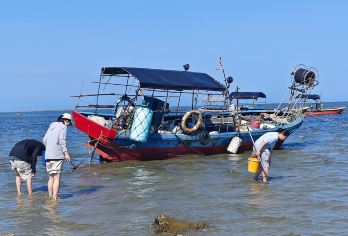 海南海口北港岛一日游【专业向导带领赶海2小时，包含赶海工具】【趣味游玩，遛娃好去处，让小朋友挖沙寻宝，体验收获的快乐，本地向导接待，专业包抓到】