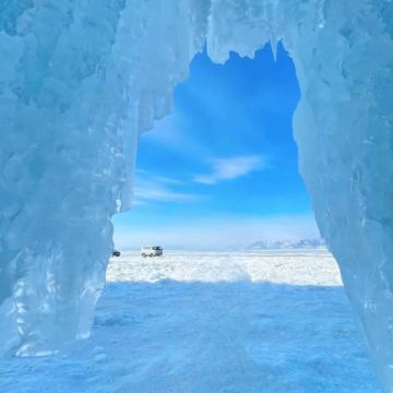 奥尔洪岛一日游【奥尔洪岛出发南线/北线-赏贝湖蓝冰-气泡冰】