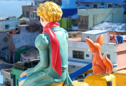 韩国釜山松岛海上缆车+甘川+白浅滩文化村+BIFF广场一日游【一日高效连玩精华景点，专车接送，无缝串联海景、文艺、美食，省时省力。】