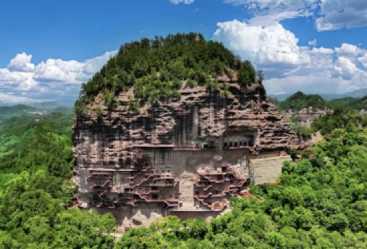 麦积山+伏羲庙+古城一日游【导游讲解/市区接送/2-8人团】【串联麦积山、伏羲庙、古城三大核心景点，一日解锁天水人文与自然双体验，行程紧凑不赶趟。】